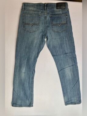 Rock & Republic light-wash denim jeans bootcut 34x32 Y2K